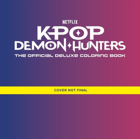 KPop Demon Hunters: The Official Deluxe Colouring Book
