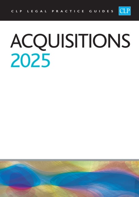 Acquisitions 2025 - Legal Practice Course Guides (LPC)