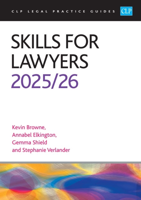 Skills for Lawyers 2025/26 - Legal Practice Course Guides (LPC)