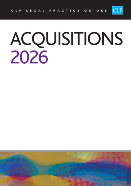 Acquisitions 2026 - Legal Practice Course Guides (LPC)
