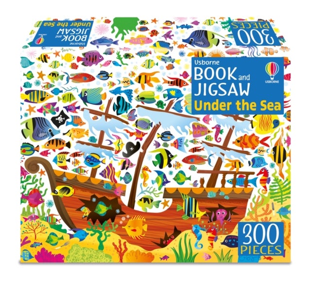 Book and Jigsaw Under the Sea