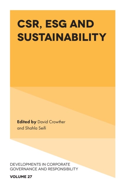 CSR, ESG and Sustainability