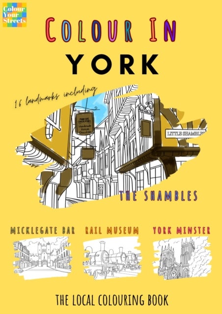 York Colouring Book (A4)