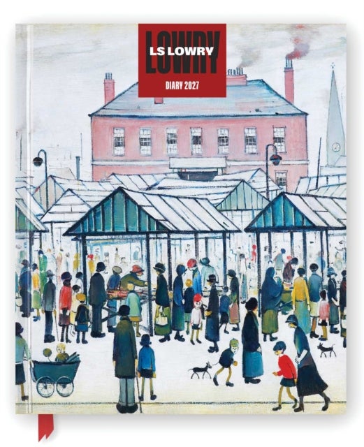 Lowry 2027 Desk Diary Planner - Week to View, Illustrated throughout
