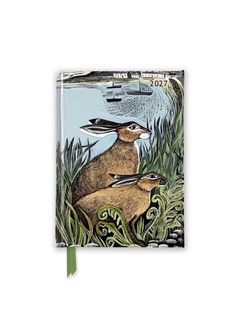 Angela Harding: Rathlin Hares 2027 Luxury Pocket Diary Planner – Week to View