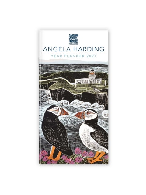 Angela Harding: Puffins on Fair Isle 2027 Year Planner - Month to View