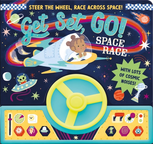 Get Set, Go! Space Race - Steer the wheel, win the race!