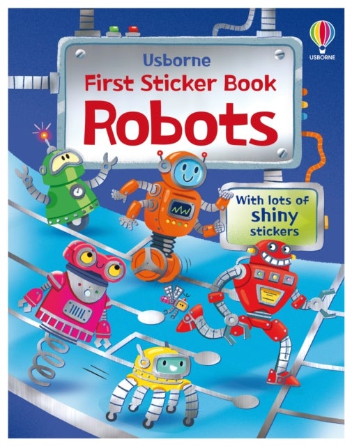 First Sticker Book Robots