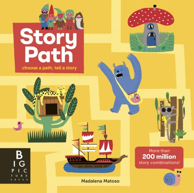 Story Path - An interactive board book for toddlers where you choose your own adventure