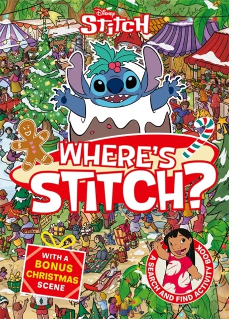 Where's Stitch? LIMITED CHRISTMAS EDITION - A Disney search-and-find activity book