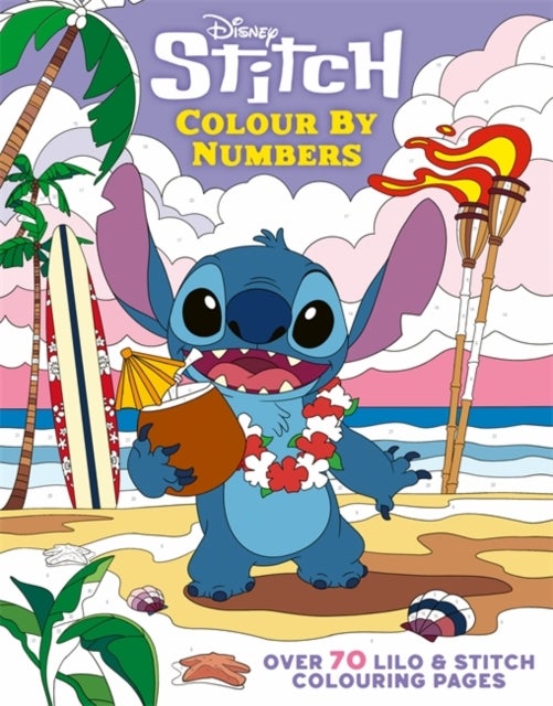 Disney Stitch Colour By Numbers - Over 70 Lilo & Stitch Colouring Pages