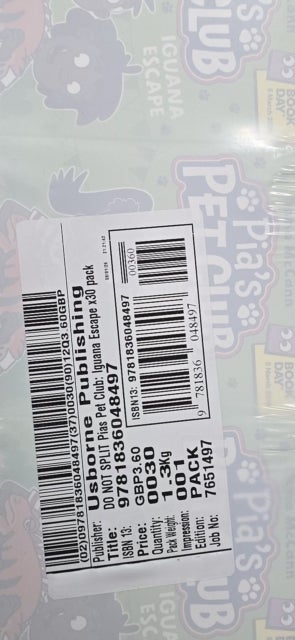 Pia's Pet Club: Iguana Escape X30 Pack - World Book Day 2026