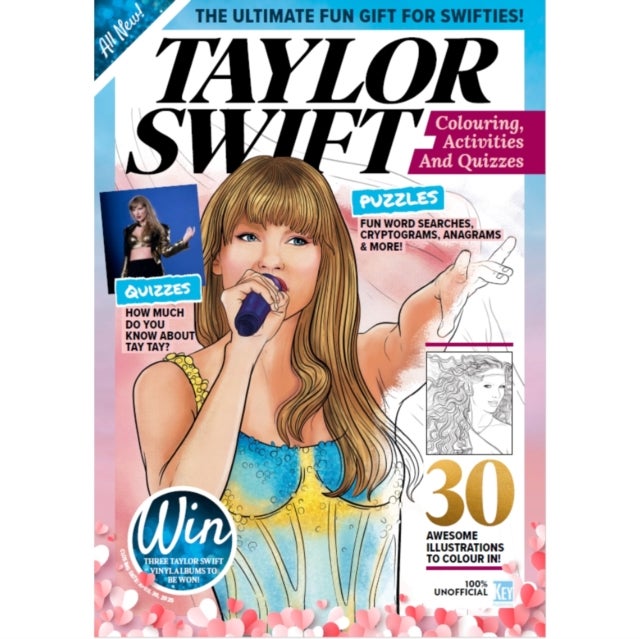 Taylor Swift: Colouring, Activities and Quizzes