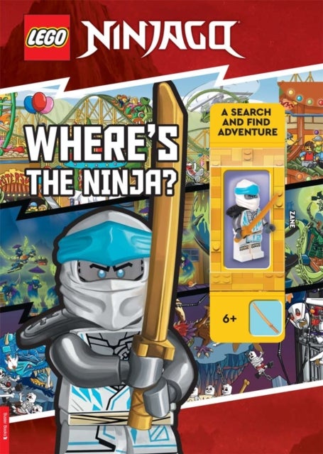 LEGO¿ NINJAGO¿: Where¿s the Ninja? A Search and Find Adventure (with Zane minifigure)