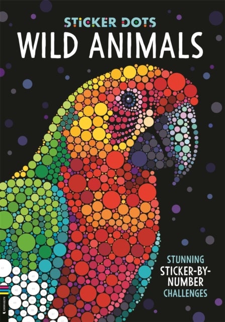 Sticker Dots: Wild Animals - Stunning Sticker by Numbers Challenges