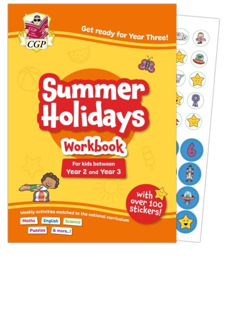 CGP Summer Holidays Activity Workbook - for kids between Year 2 and Year 3 (ages 6-7)