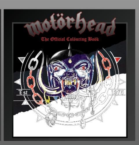 Motorhead The Official Colouring Book
