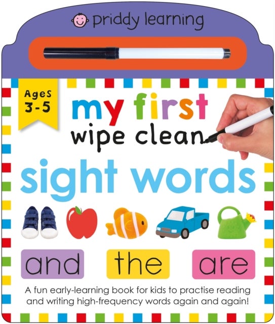My First Wipe Clean Sight Words - A fun early-learning book for kids to practise reading and writing high-frequency words
