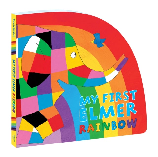 My First Elmer Rainbow - Shaped Board Book