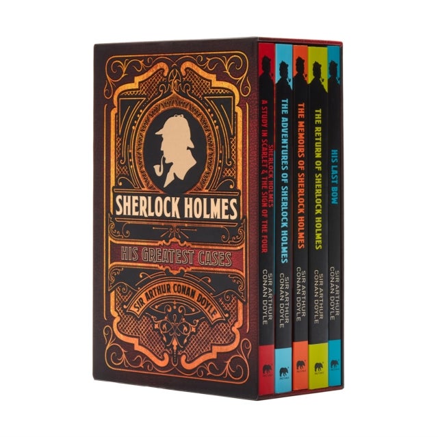 Sherlock Holmes: His Greatest Cases - 5-Book paperback boxed set