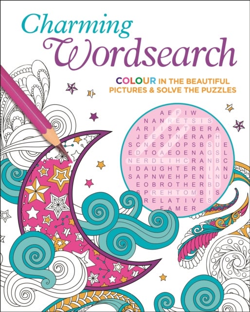 Charming Wordsearch - Colour in the Beautiful Pictures & Solve the Puzzles