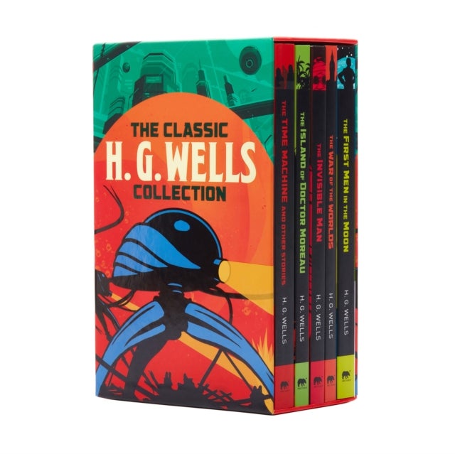 The Classic H. G. Wells Collection - 5-Book paperback boxed set