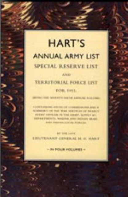 Hart's Annual Army List 1915