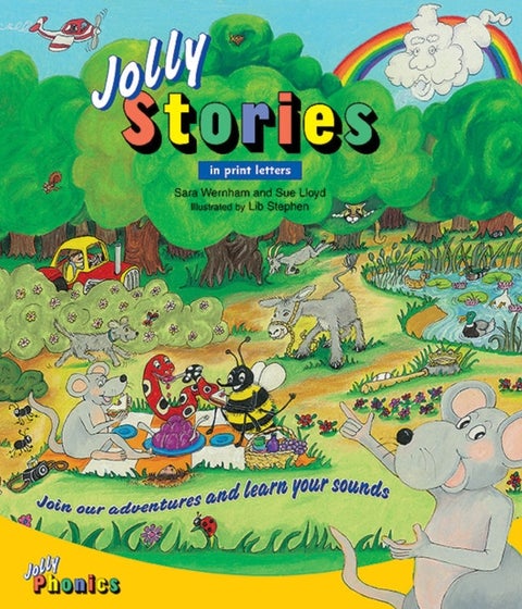 Jolly Stories - In Print Letters (American English edition)