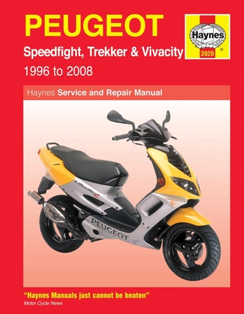 Peugeot Speedfight, Trekker & Vivacity Scooters ('96 - '08) - Scooters ('96 - '08)