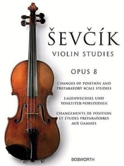 Violin Studies Opus 8 - Changes of Position and Preparatory Scale Studies