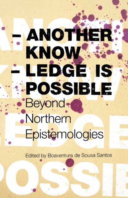 Another Knowledge Is Possible - Beyond Northern Epistemologies