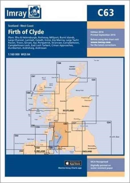 Imray Chart C63 - Firth of Clyde