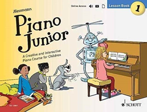Piano Junior - Lesson Book 1 - A Creative and Interactive Piano Course for Children