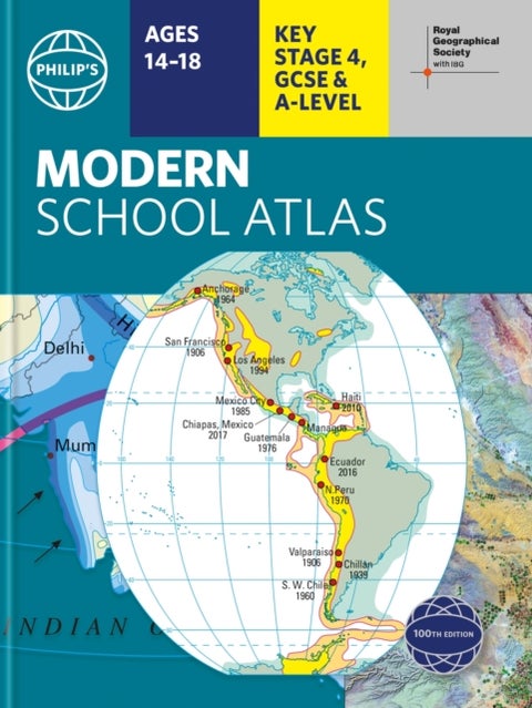 Philip's RGS Modern School Atlas - 100th edition