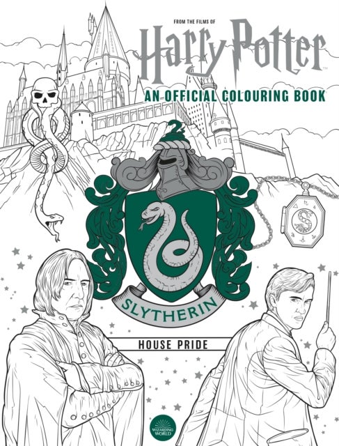 Harry Potter: Slytherin House Pride - The Official Colouring Book