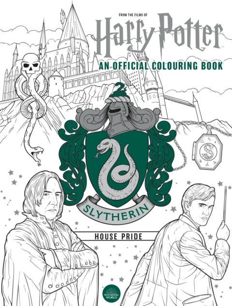 Harry Potter: Slytherin House Pride - The Official Colouring Book