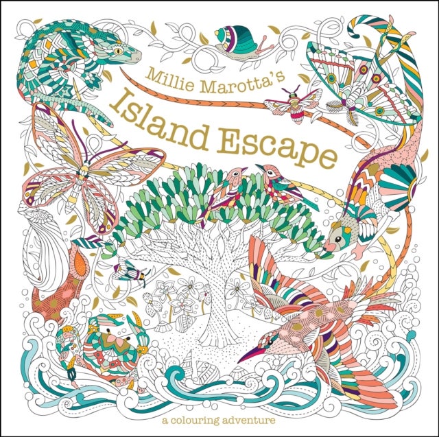 Millie Marotta's Island Escape - A Colouring Adventure