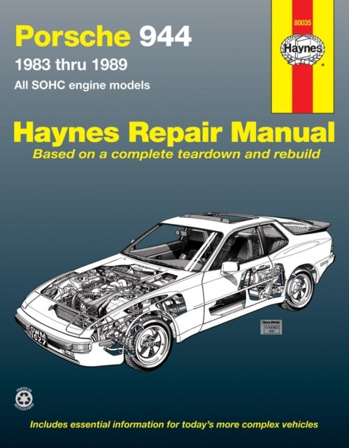 Porsche 944 4-cylinder (1983-1989) HaynesRepair Manual(USA) - HaynesRepair Manual