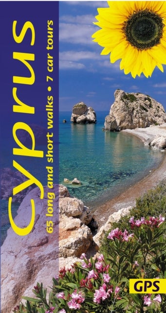 Cyprus Sunflower Walking Guide - 65 long and short walks with detailed maps and GPS; 7 car tours with pull-out map
