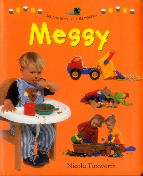 Say and Point Picture Boards: Messy