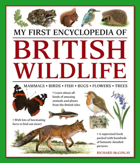 My First Encyclopedia of British Wildlife - Mammals, Birds, Fish, Bugs, Flowers, Trees