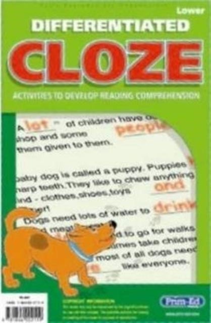 Differentiated Cloze - Activities to Develop Reading Comprehension