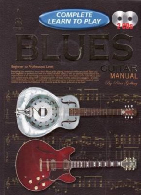 Progressive Complete Learn To Play Blues Guitar - Manual
