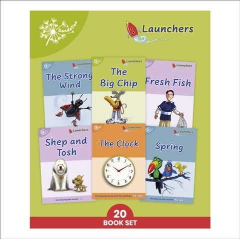 Phonic Books Dandelion Launchers Units 11-15 - Adjacent consonants and consonant digraphs