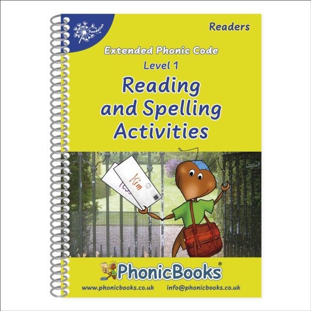 Phonic Books Dandelion Readers Reading and Spelling Activities Vowel Spellings Level 1 - One spelling for each vowel sound
