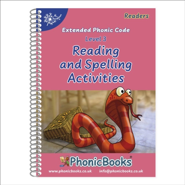 Phonic Books Dandelion Readers Reading and Spelling Activities Vowel Spellings Level 3 - Four to five spellings for each vowel sound