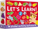 Sticker Activity Suitcase - Let's Learn!