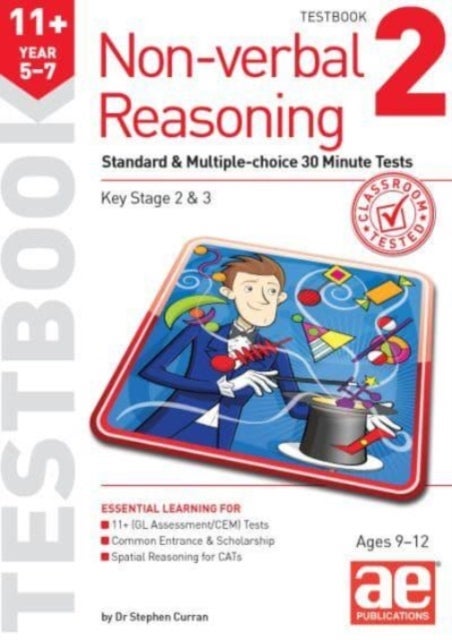 11+ Non-verbal Reasoning Year 5-7 Testbook 2 - Standard & Multiple-choice 30 Minute Tests