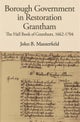 Borough Government in Restoration Grantham