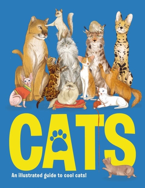 CATS - An illustrated guide to 80 cool cats, from impressive wild cats to cuddly companions!
